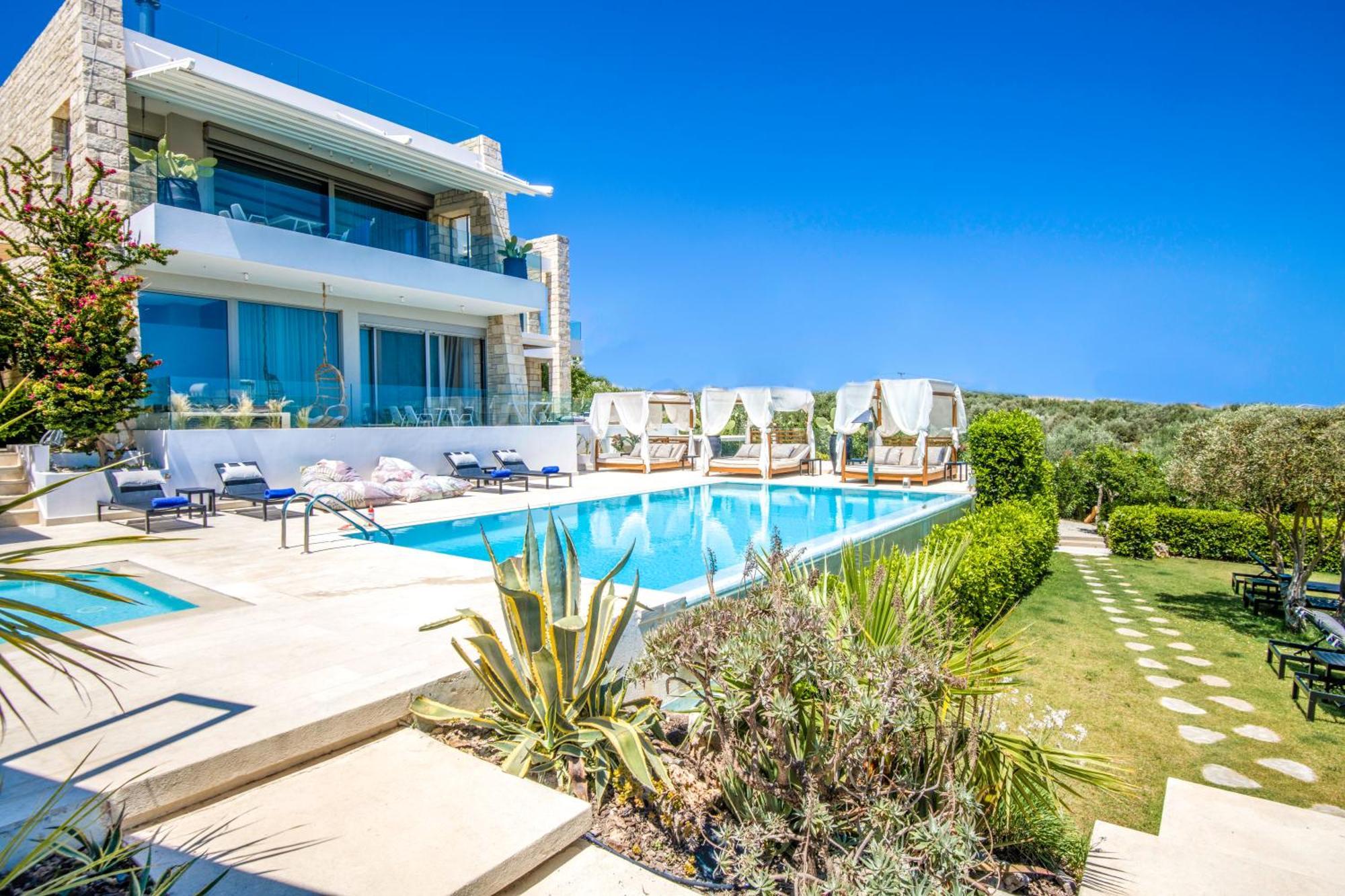 Villa Made Of Blue Luxury Collection Rethymno